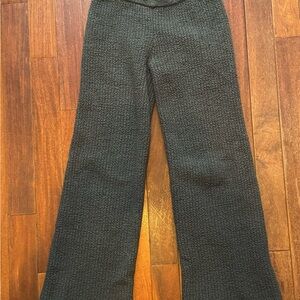 Aerie Charcoal Textured Knit Pants size XS
